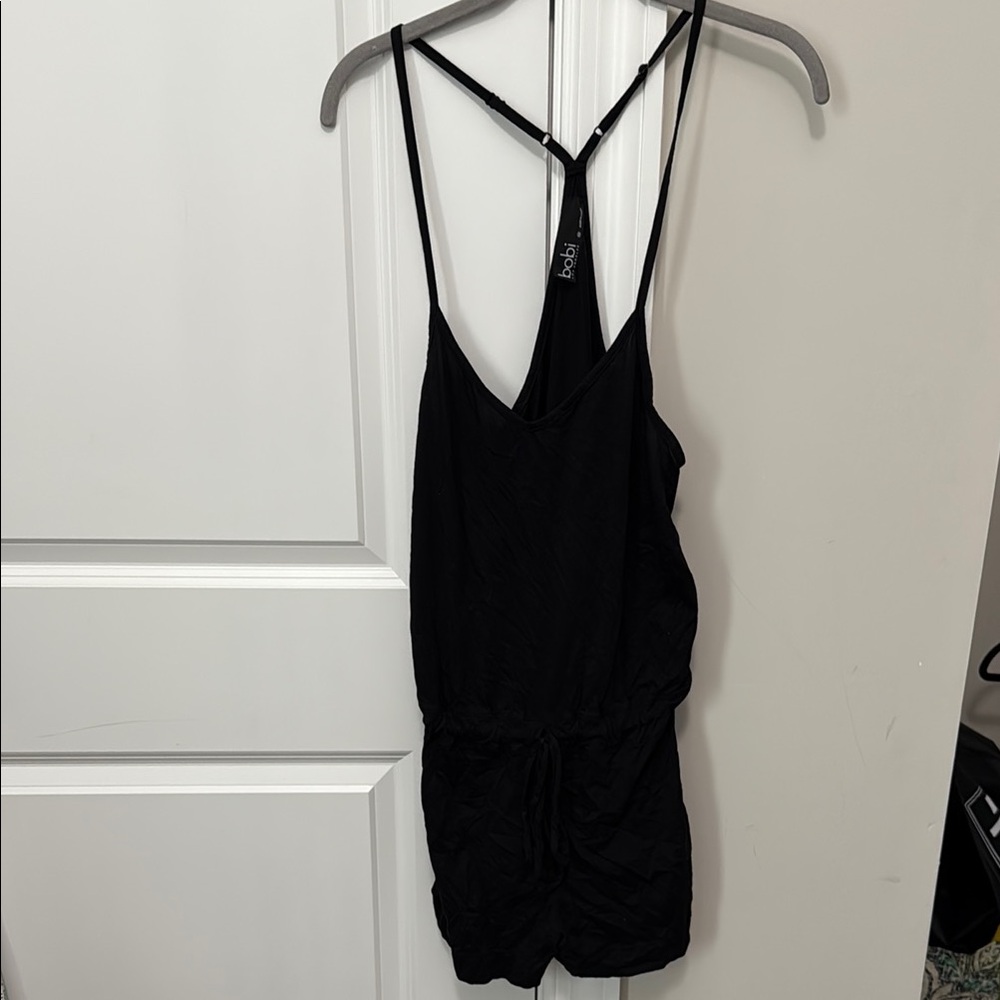 Bobi Black Swim Coverup